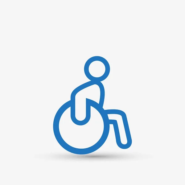 Εικονίδιο με αναπηρία Χάντικαπ — Διανυσματικό Αρχείο