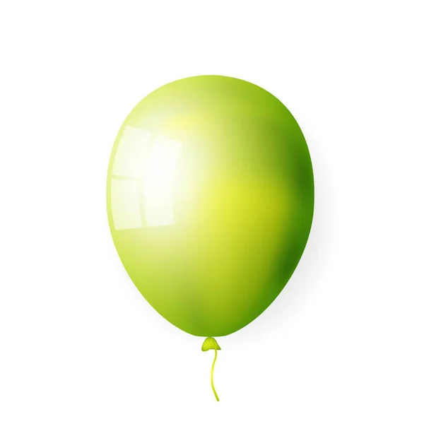 Großer grüner Ballon — Stockvektor