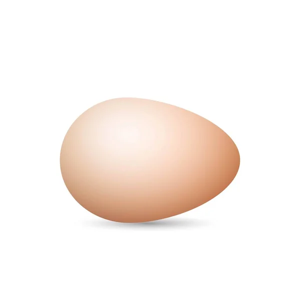 Eierschablone für Ostern. Piktogramm. — Stockvektor