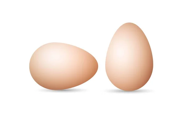 イースターの卵のテンプレートです。ピクトグラム. — ストックベクタ
