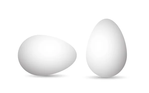 イースターの卵のテンプレートです。ピクトグラム. — ストックベクタ