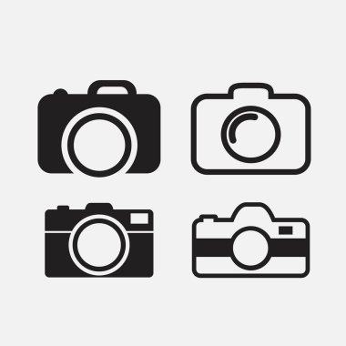 foto kamera Icon set