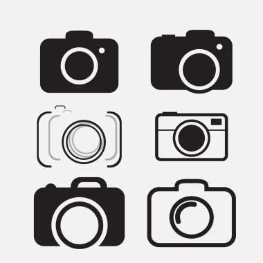 foto kamera Icon set