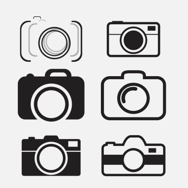 foto kamera Icon set