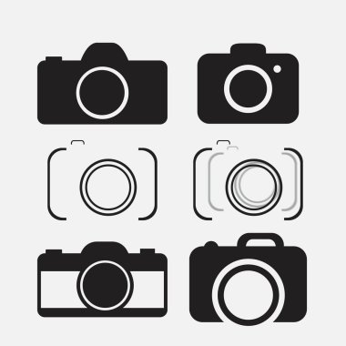 foto kamera Icon set