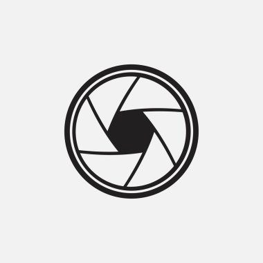 Beyaz arka plan üzerinde izole kamera çekim, vektör çizim