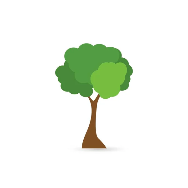 Streszczenie drzewo ikona — Wektor stockowy