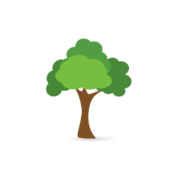 Icono de árbol abstracto — Vector de stock