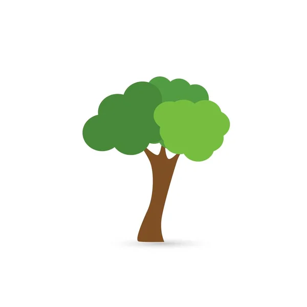 Icono de árbol abstracto — Vector de stock