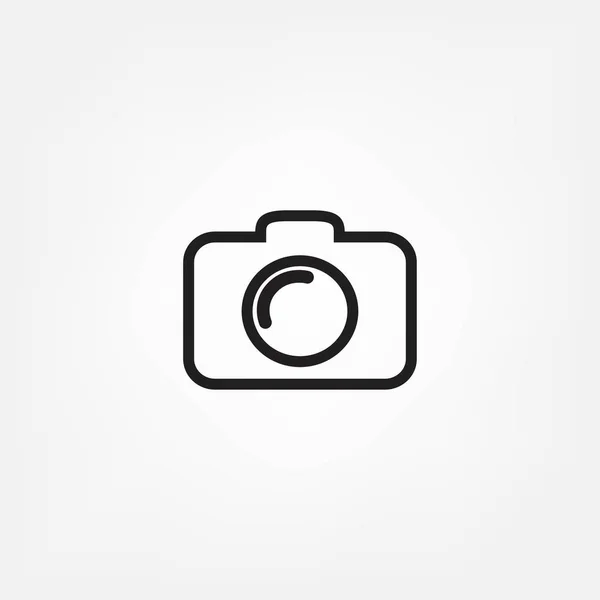 Camera icon flat — Stock Vector