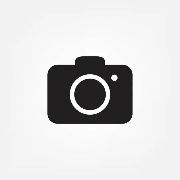 Εικονίδιο κάμερας επίπεδη — Διανυσματικό Αρχείο