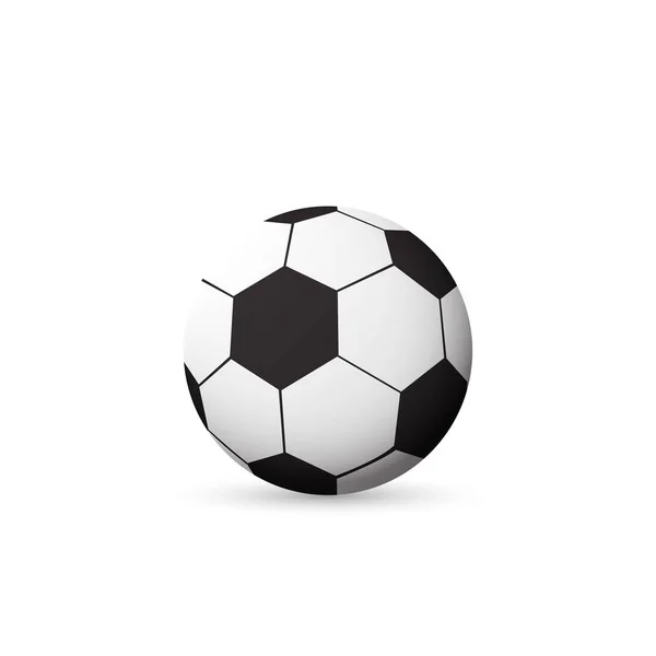 Εικονίδιο μπάλα ποδοσφαίρου — Διανυσματικό Αρχείο