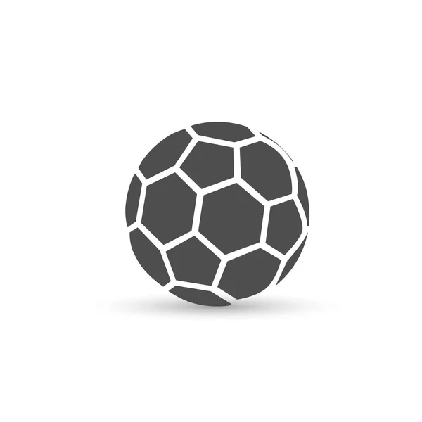 Voetbal pictogram — Stockvector