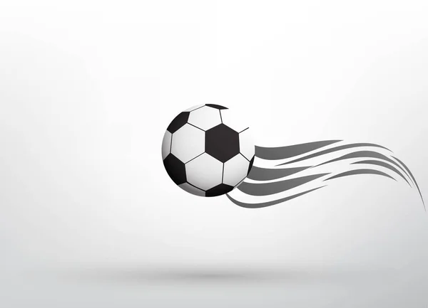 飞足球球 — 图库矢量图片
