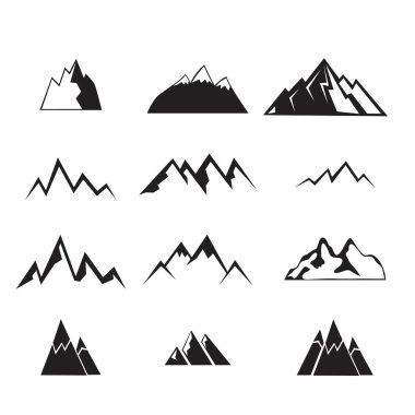 dağ Icons set.