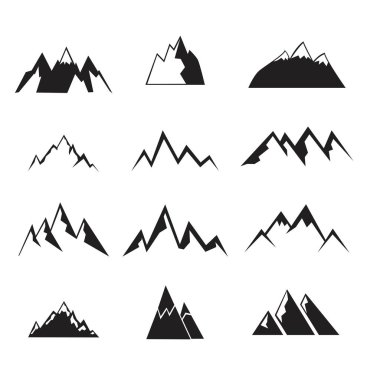 dağ Icons set.