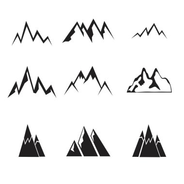 dağ Icons set.