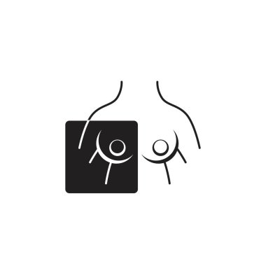 Meme muayenesi simgesi