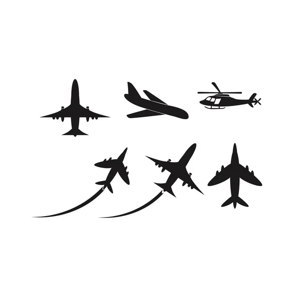 Icône d'avion vectoriel — Image vectorielle