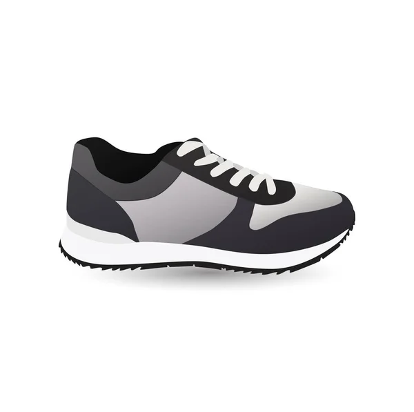 Turnschuhe. Sportschuhe. Schuhe zum Laufen. — Stockvektor