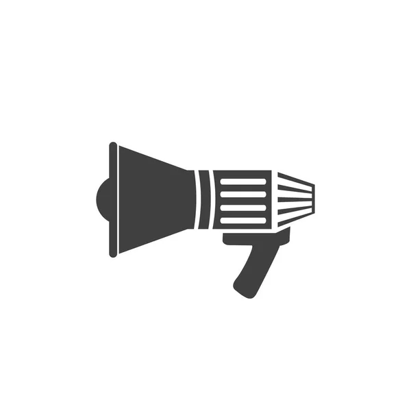 Icon megaphone einzelnes Symbol — Stockvektor