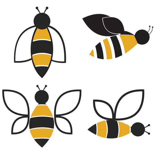 Set of honey emblems and design elements. — Stock Vector