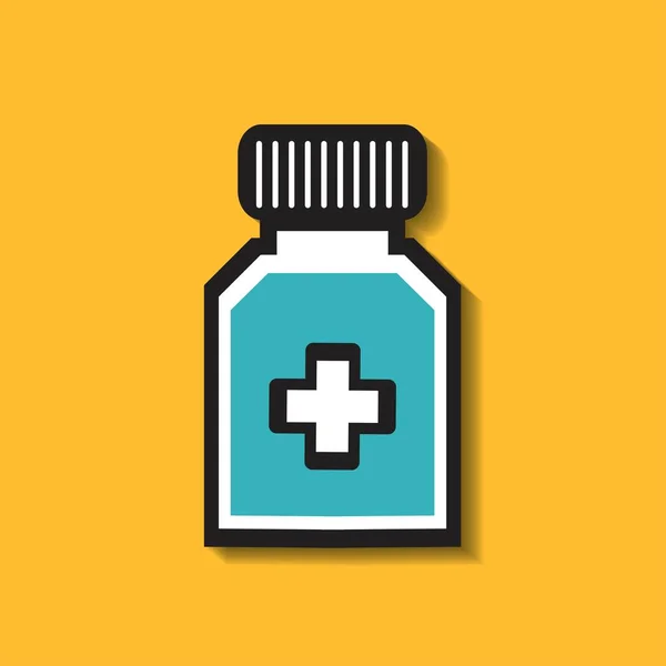 의료 아이콘. 현대적인 그래픽 디자인 컨셉. — 스톡 벡터