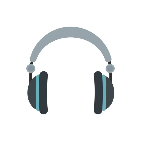 Headphone icon on white background. — Stock Vector