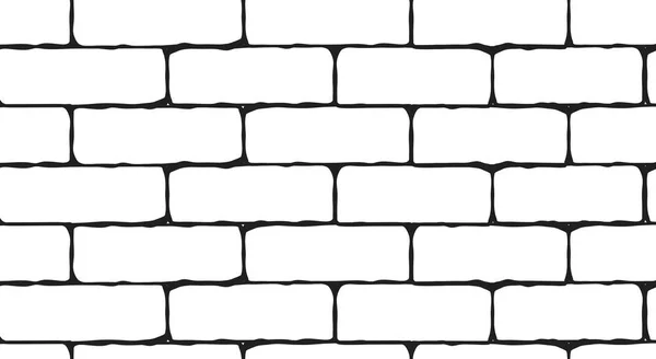Brick wall background. Vector illustration — Stock Vector