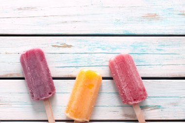 Aromalı Ice lollies muhtelif 