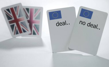 İngiliz ve Avrupa iskambil ile anlaşma ve hiçbir anlaşma kartları