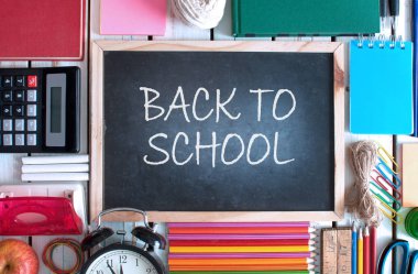 Blackboard merkezi ile çeşitli ileti örneği nesnelerin üstten görünüm