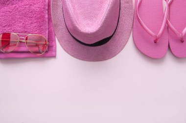 plaj aksesuarları arka plan