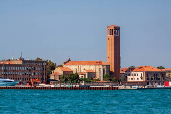 Kathedraal Toren Het Avondlicht — Stockfoto