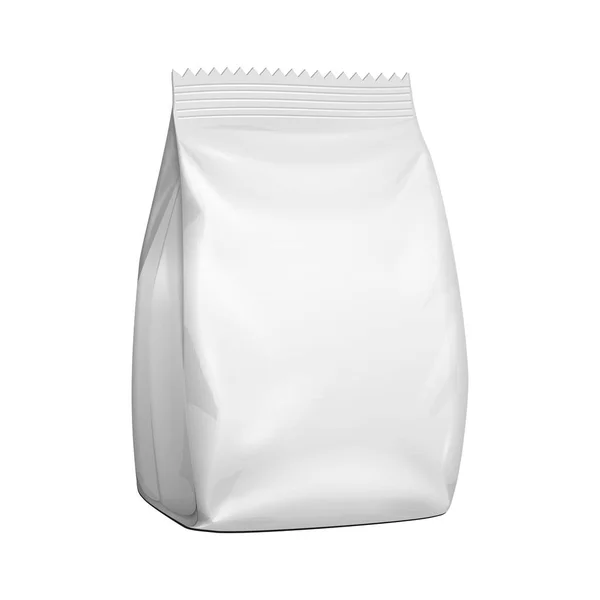 Mockup Blank Stand Up Pouch Sacket Bag. Mock up, Template. Иллюстрация изолирована на белом фоне. Ready for Your Design. Упаковка продукта. Вектор S10 Лицензионные Стоковые Иллюстрации