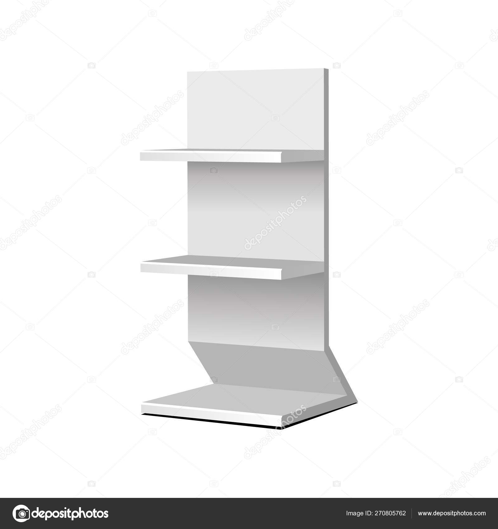 Download Mockup Cardboard Retail Shelves Floor Display Rack For Supermarket Blank Empty Mock Up 3d On White Background Isolated Ready For Your Design Product Advertising Vector Eps10 Stock Vector C Semenchenko 270805762 PSD Mockup Templates