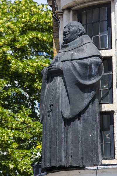 London Juni 2018 Die Statue Des Schwarzen Mönchs Auf Der — Stockfoto