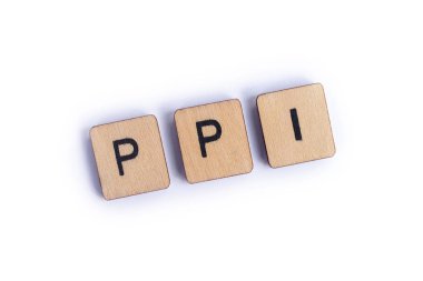 ÜFE - ödeme koruma sigortası - kısaltma ahşap mektup taşlarla yazıldığını.