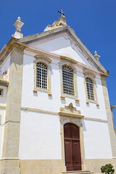 Utsikt Över Fasaden Igreja Matriz Albufeira Portugal — Stockfoto