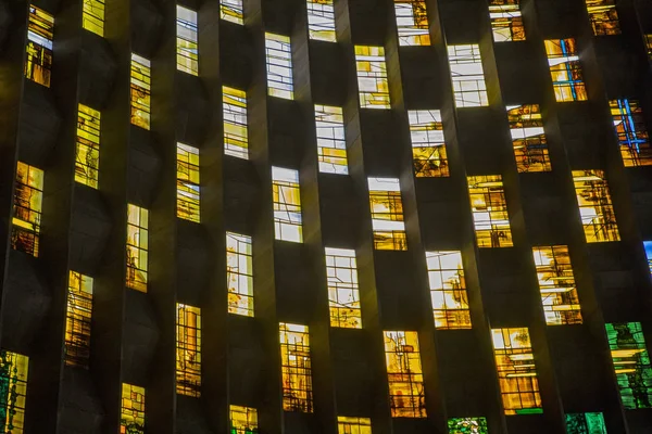 Ковентрі Великобританія 2018 Липня Чудовий Христильню Вікна Історичному Ковентрі Кафедральному — стокове фото