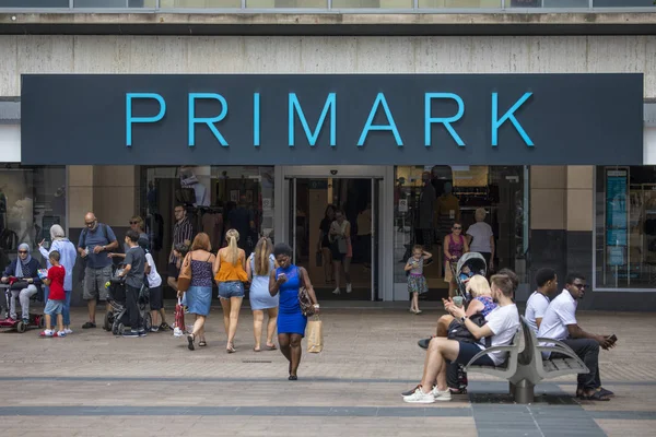 Ковентрия Великобритания Июля 2018 Года Магазин Primark Центре Ковентри Июля — стоковое фото