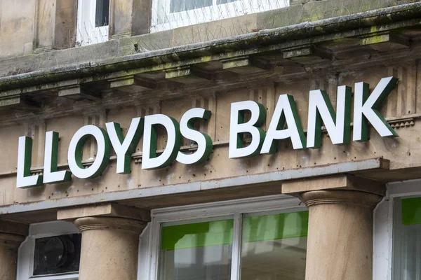 Chester August 2018 Skilt Indgangen Til Lloyds Bank Byen Chester - Stock-foto