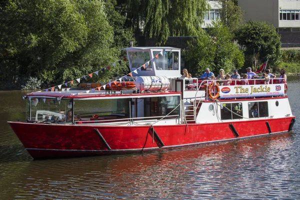 Chester August 2018 Eine Bootsfahrt Auf Dem Fluss Dee Der — Stockfoto