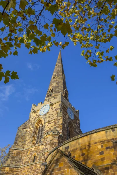 Vue Sur Saint Sépulcre Dans Ville Northampton Royaume Uni Saint — Photo