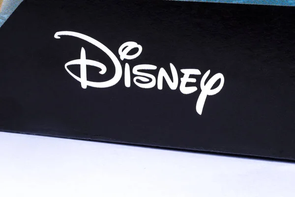 Londres Reino Unido Novembro 2018 Logotipo Empresa Disney Retratado Embalagens — Fotografia de Stock