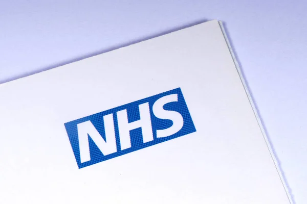 Londra Regno Unito Novembre 2018 Primo Piano Del Logo Nhs — Foto Stock