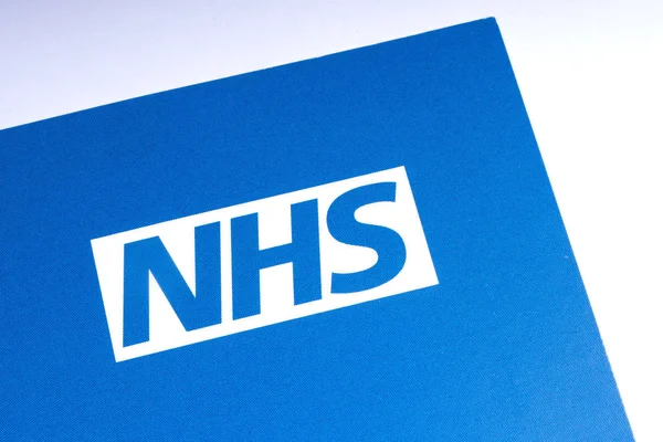 Londra Regno Unito Novembre 2018 Primo Piano Del Logo Nhs — Foto Stock