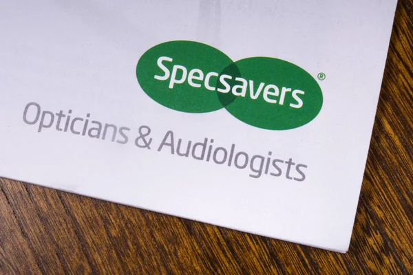 London Verenigd Koninkrijk November 2018 Een Close Van Specsavers Bedrijfslogo — Stockfoto