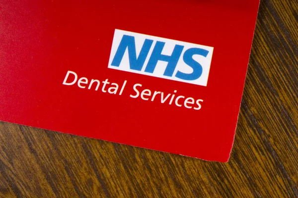 Londra Regno Unito Novembre 2018 Primo Piano Del Logo Nhs — Foto Stock