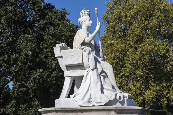 London September 27Th 2018 Marble Statue Beautiful Kensington Gardens London — Stock Photo, Image